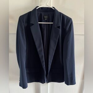 Ann Taylor Navy Blue Blazer size 8